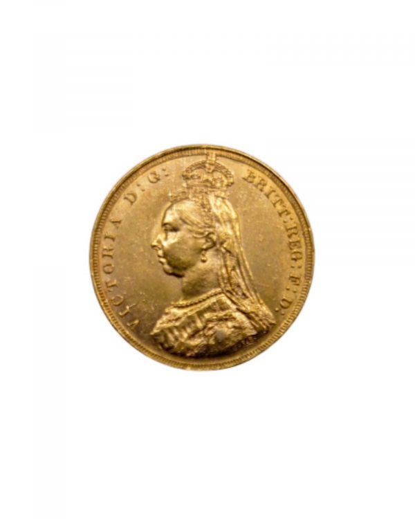 1887 Queen Victoria Gold Sovereign